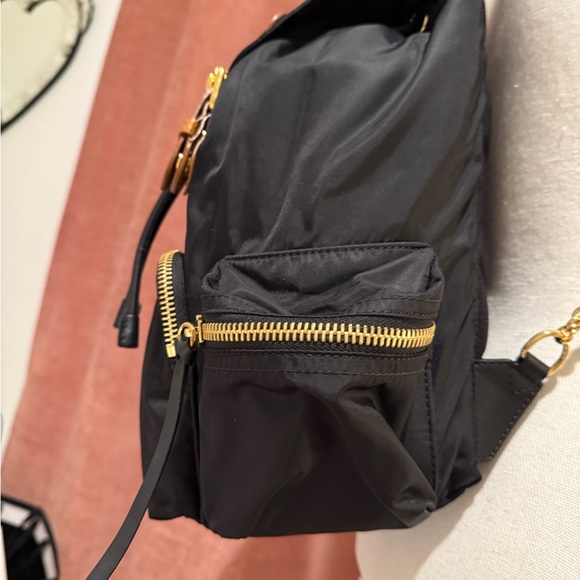 Burberry Large Nylon Rucksack with gold toned hardware - Picture 8 of 12